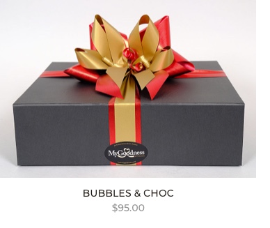 Bubbles and Choc — My Goodness Gift Baskets